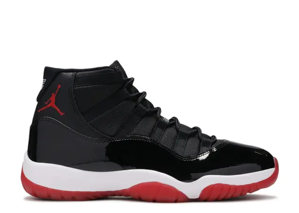 Air Jordan 11 Bred-Colorway: Black/White/Varsity Red
