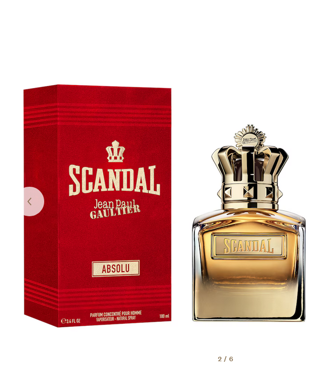 Jean Paul Gaultier Scandal Pour Homme Absolu 3.4oz